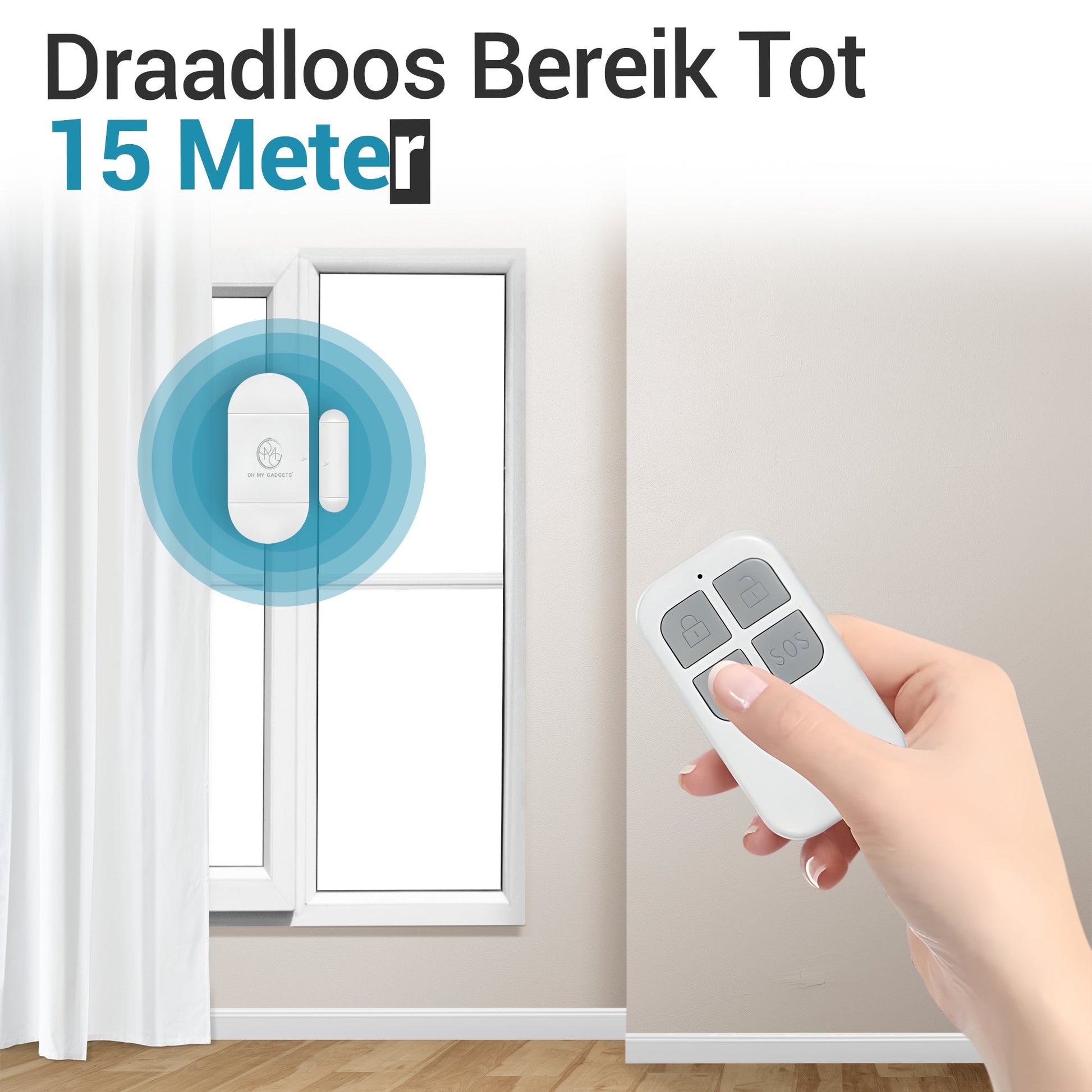 O.M.G Draadloos Alarm voor Ramen en Deuren - OMGSecurity