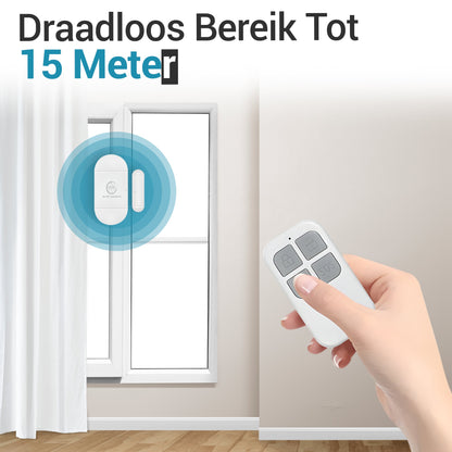 O.M.G Draadloos Alarm voor Ramen en Deuren - OMGSecurity