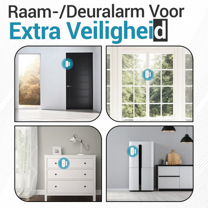 O.M.G Draadloos Alarm voor Ramen en Deuren - OMGSecurity