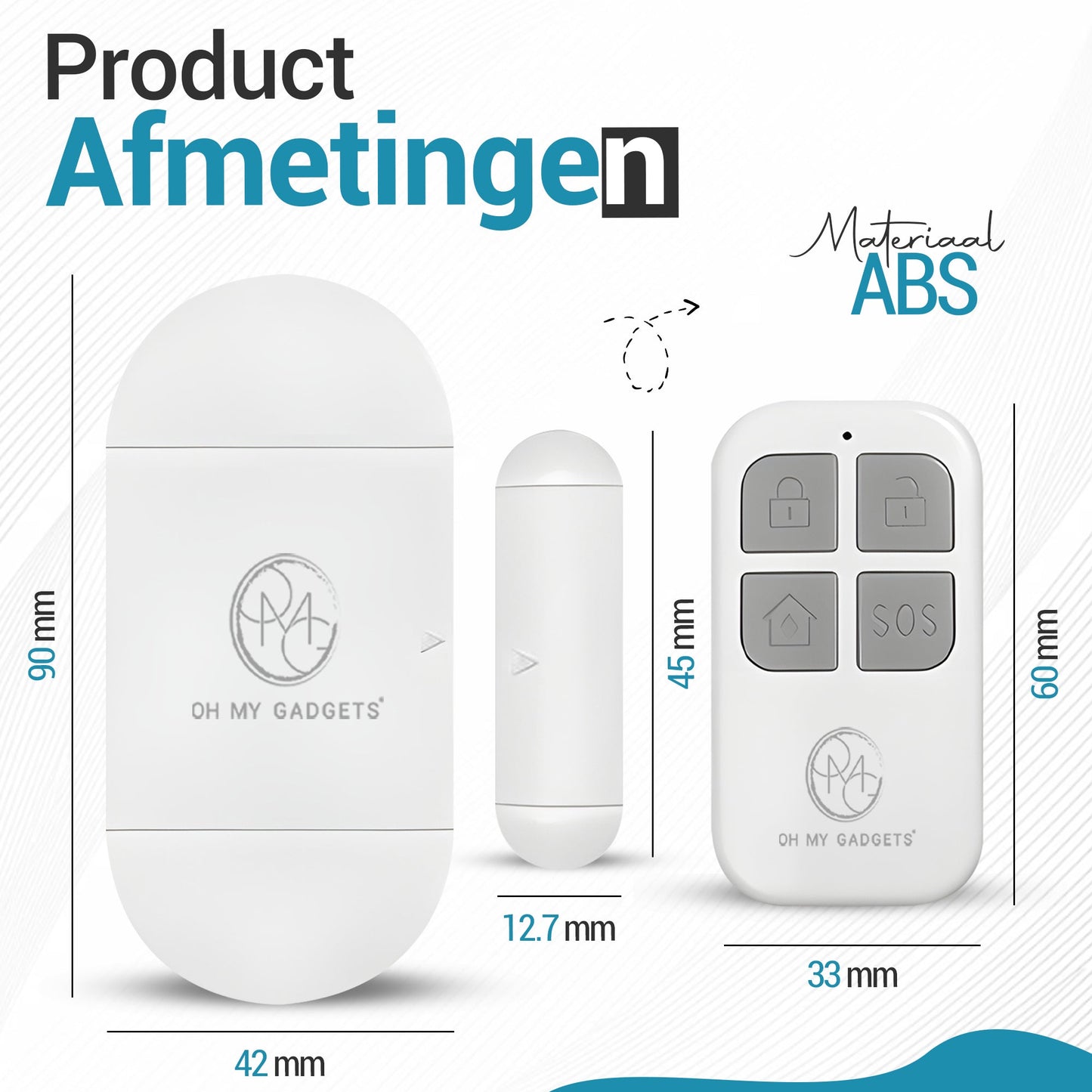 O.M.G Draadloos Alarm voor Ramen en Deuren - OMGSecurity
