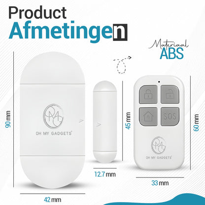 O.M.G Draadloos Alarm voor Ramen en Deuren - OMGSecurity