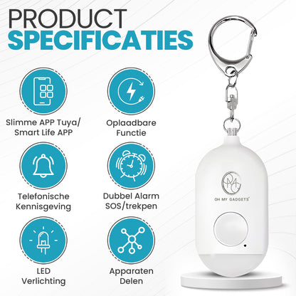 O.M.G Smart GPS Persoonlijk Alarm - OMGSecurity